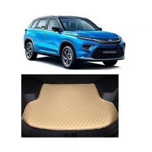 7D Car Trunk/Boot/Dicky PU Leatherette Mat for Hyryder  - beige
